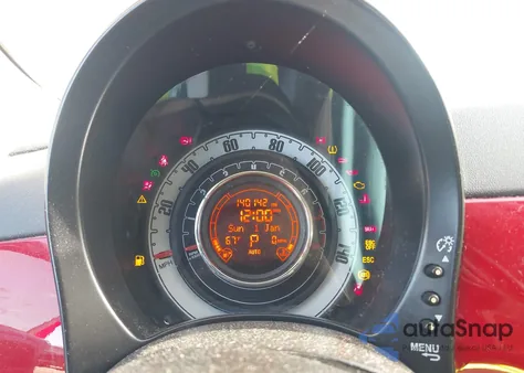 2013 Fiat 500 Pop из США, поврежденный, VIN 3C3CFFAR8DT570546